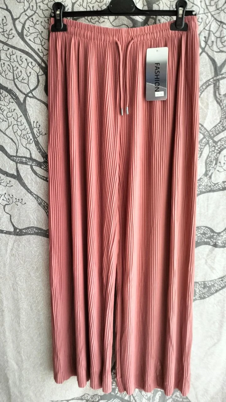 pantalon plisado rosa – photo 2
